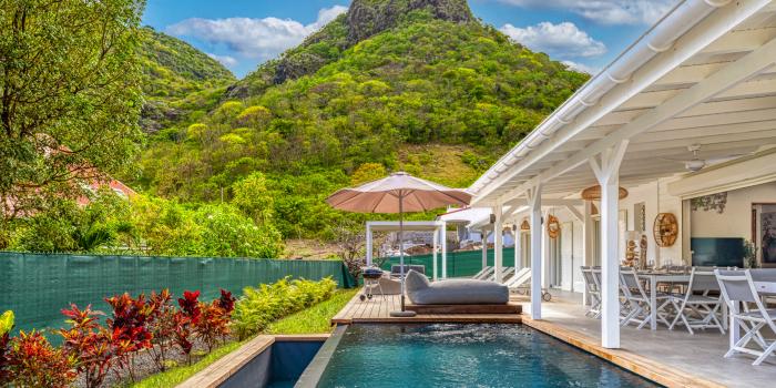 1.A louer villa avec piscine et Terre de haut Les Saintes- Villa Boheme